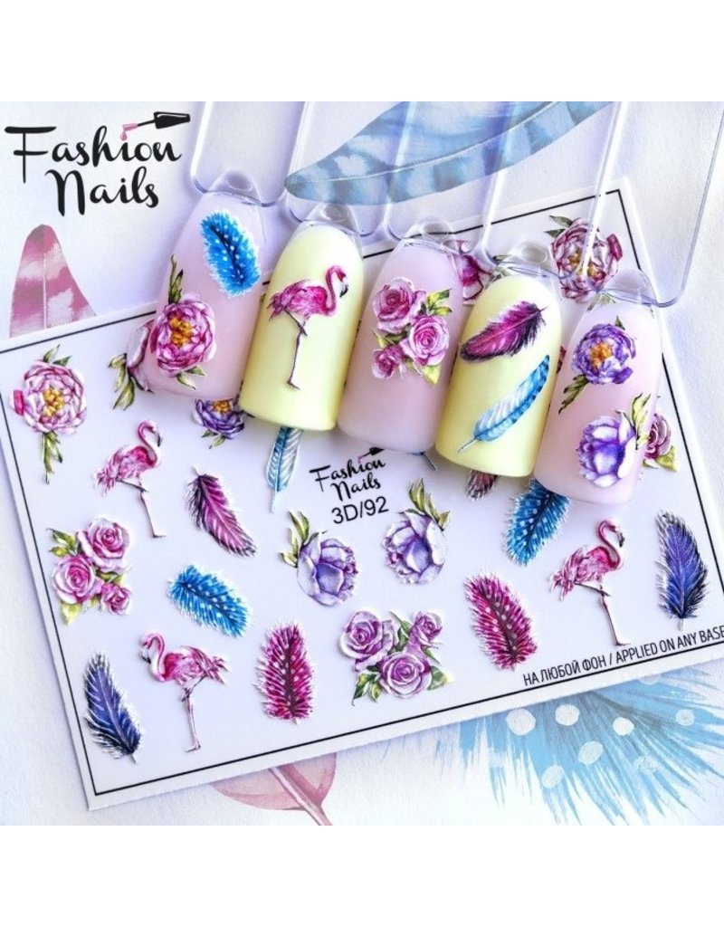 Nail Wraps 3D 92