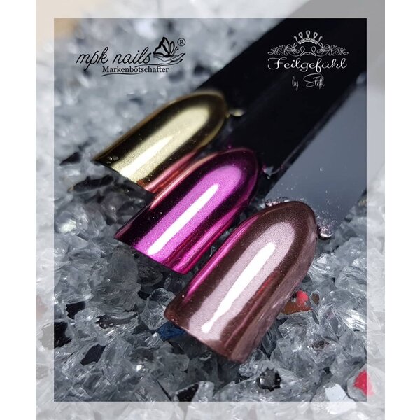 MPK Nails® Chrome Pigment Ballet Slipper
