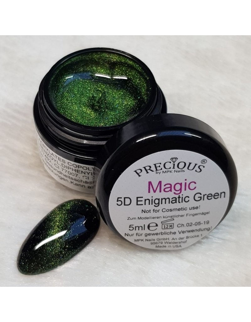 Magic 5D Cat Eye Farbgel Enigmatic Green semi