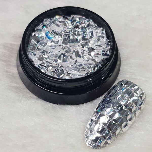 MPK Nails® Nail Art Inlays silber #20