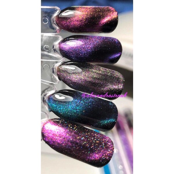 MPK Nails® Magic 5D Cat Eye Farbgel Enigmatic Green semi