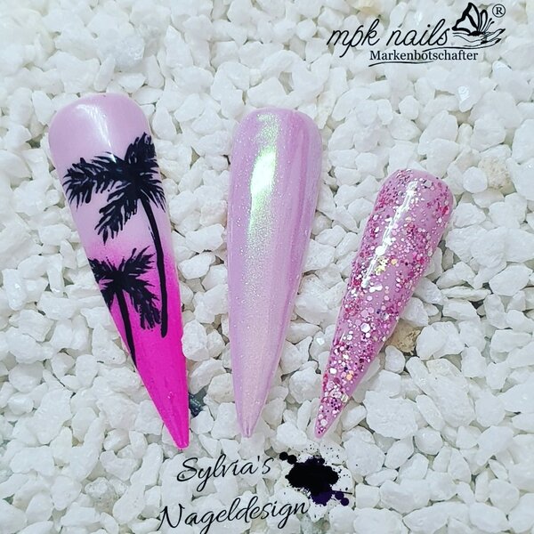 MPK Nails® Chrome Pigment Neon Aurora