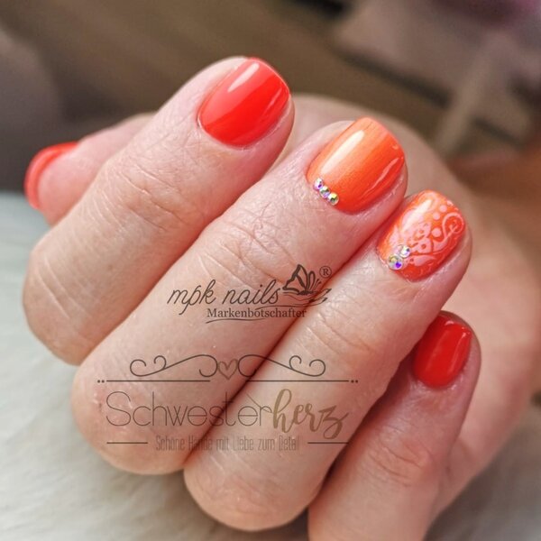 MPK Nails® UV Nagellack 59 Bombe Red Gold