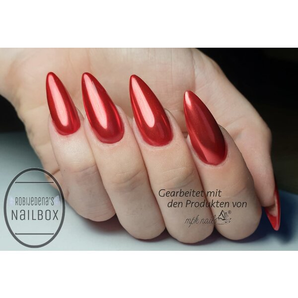 MPK Nails® Finest Chrome Pigment Rouge Red