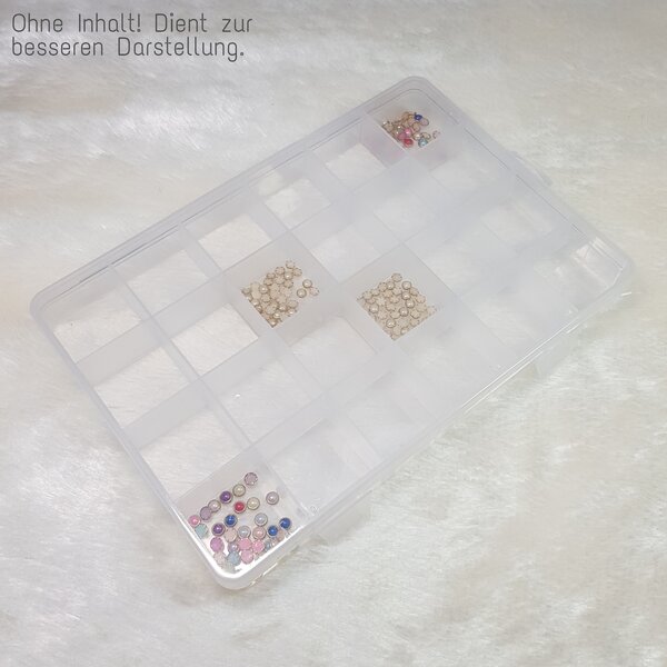 MPK Nails® Aufbewahrungsbox leer, 24 Fächer