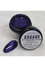 5D Cat Eye Farbgel Enigmatic Purple semi-opak