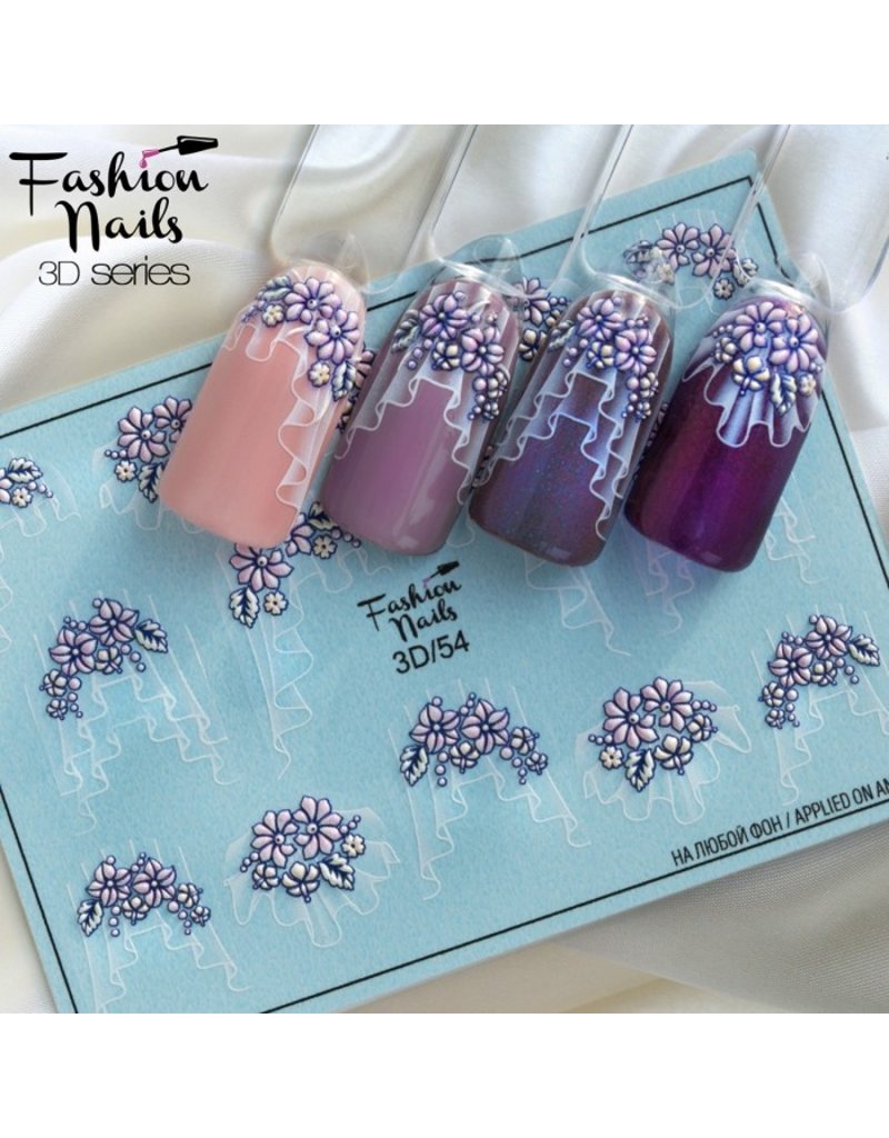 Nail Wraps 3D-54