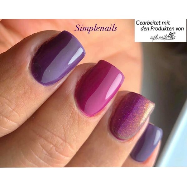 5D Cat Eye Farbgel Enigmatic Pink semi-opak