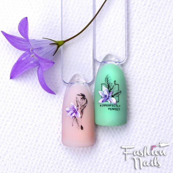 Fashion Nails Nail Wraps 3D-100