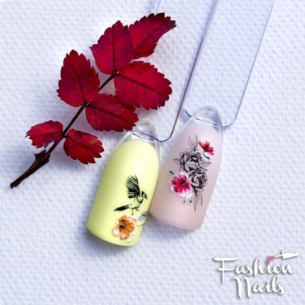 Fashion Nails Nail Wraps 3D 101