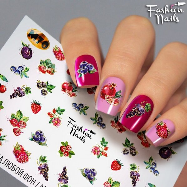 Fashion Nails Nail Wraps metallic M70