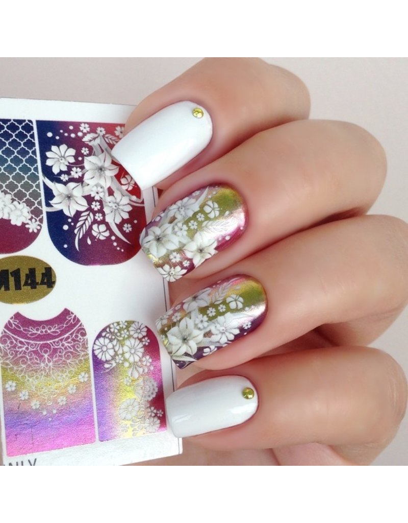 Nail Wraps metallic