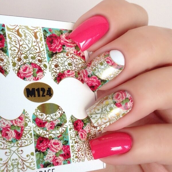Fashion Nails Nail Wraps metallic