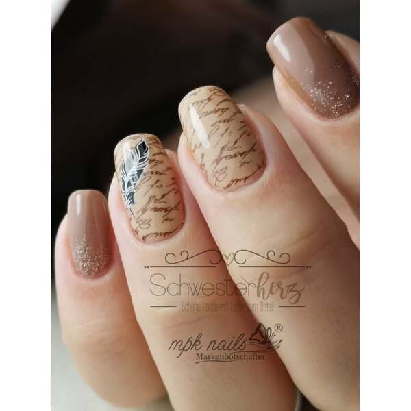 MPK Nails® Stamping Lack 10ml 21 Schwarz