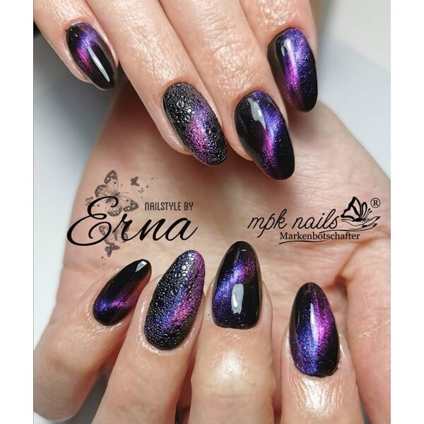 MPK Nails® 5D Cat Eye Farbgel Enigmatic Purple semi-opak