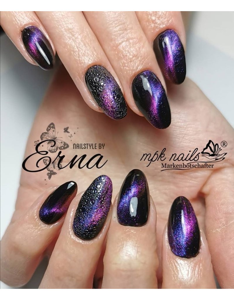 5D Cat Eye Farbgel Enigmatic Purple semi-opak