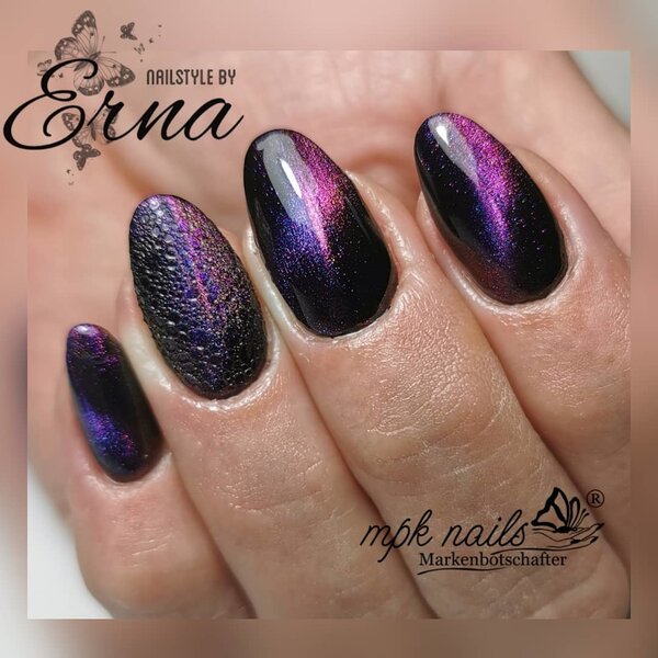 5D Cat Eye Farbgel Enigmatic Pink semi-opak