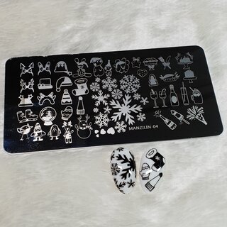 Stamping Schablone MANZ-04