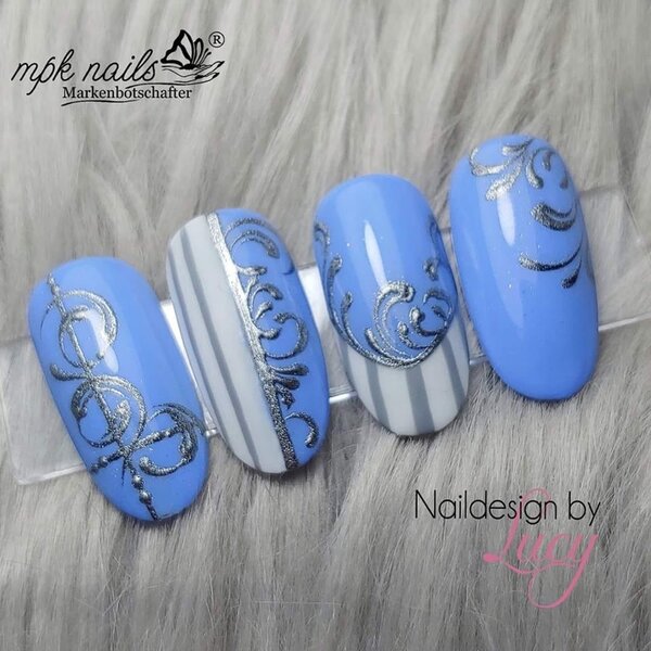 MPK Nails® Deluxe UV Painting Gel 5ml 994 Van Silver