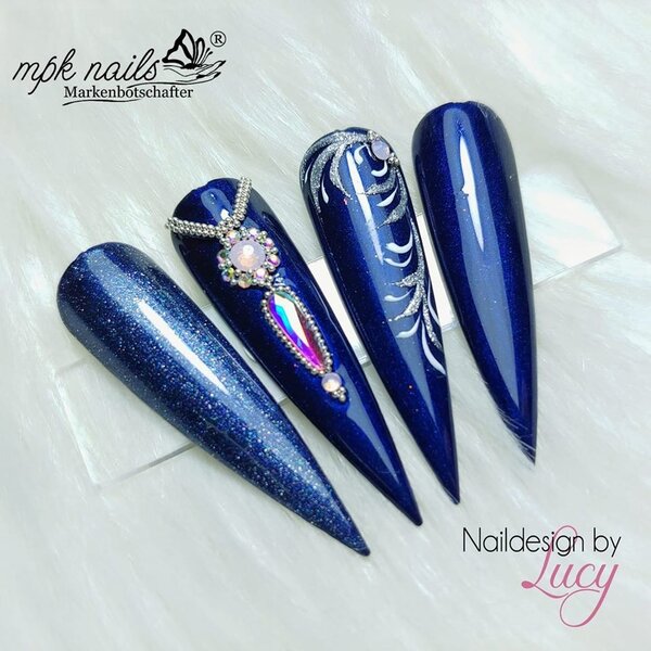 MPK Nails® Brillant Quick Finish "Silver Shimmer" 10ml