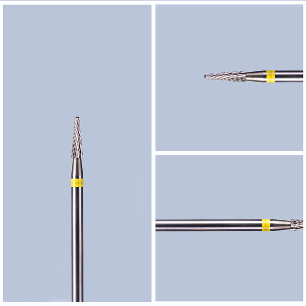 Kemmer Nails Vollhartmetall Kegelfräser mit Schneidspitze