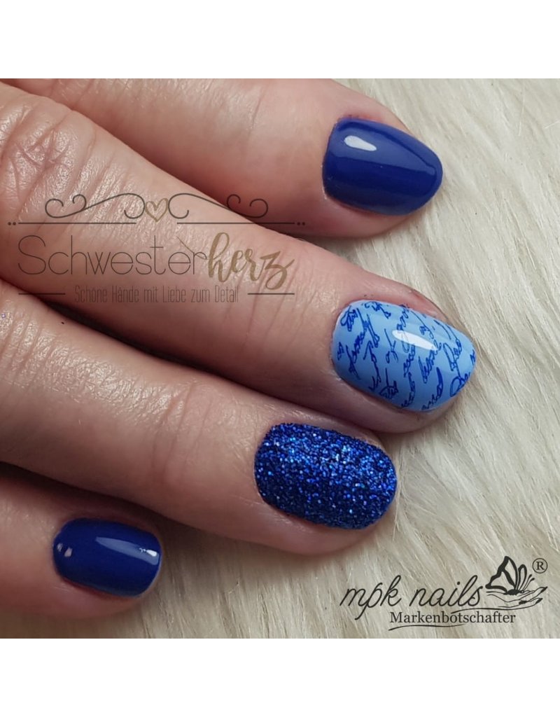 Glitterstaub 23 Royalblau