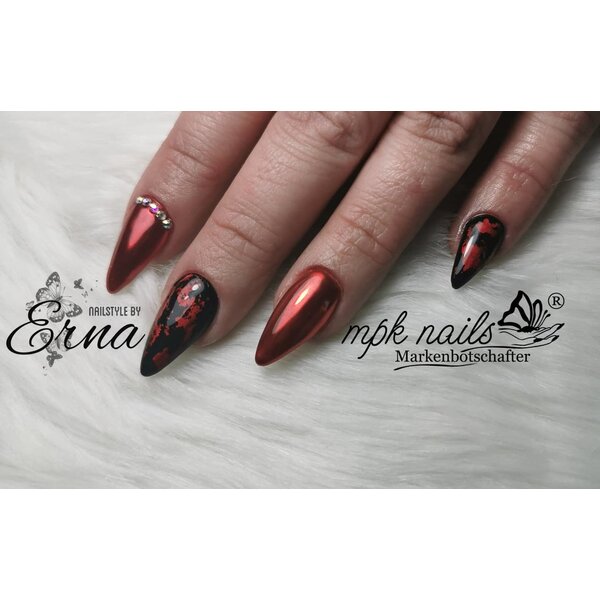 MPK Nails® Finest Chrome Pigment Rouge Red