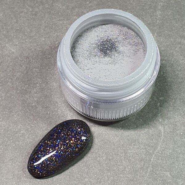 MPK Nails® Farb-Acryl 02 Black Glitter