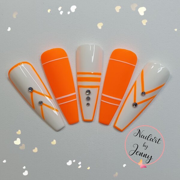 MPK Nails® Deluxe UV-Painting Gel 5ml 971 Pop Art Orange