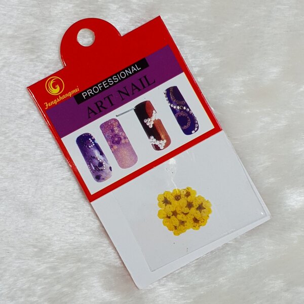 Nail Art Trockenblumen