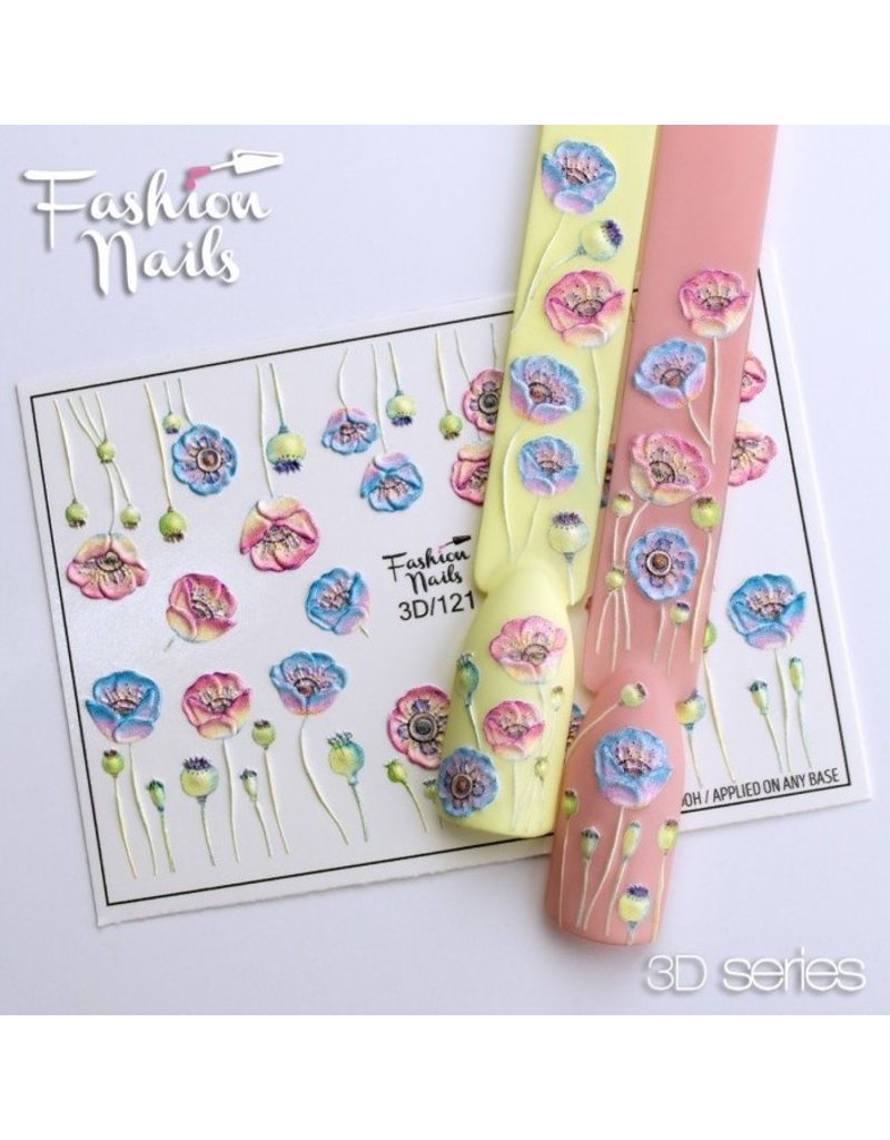 Nail Wraps 3D  121