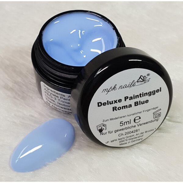 MPK Nails® Deluxe UV-Painting Gel 5ml 4046 Roma Blue