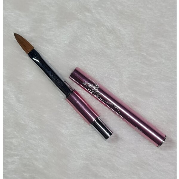 MPK Nails® Acrylpinsel aus Kunsthaar - rosa Steckgriff
