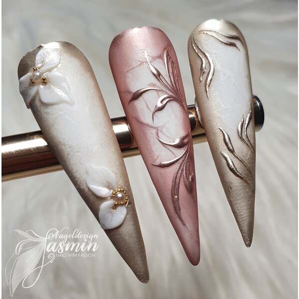 MPK Nails® Chrome Pigment Ballet Slipper