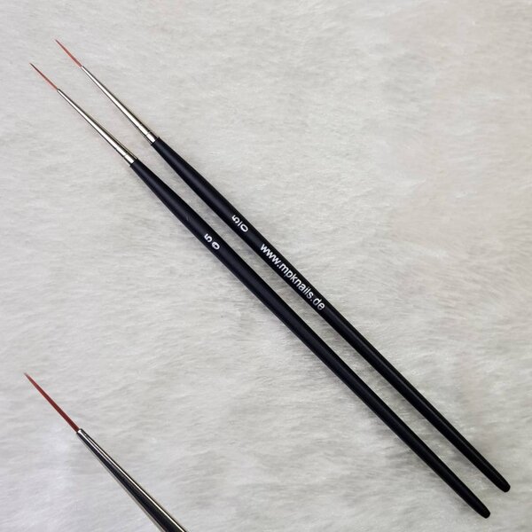 MPK Nails® Liner extra fein Toray rot, #5/0  ohne Logo