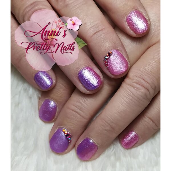 MPK Nails® Shimmering Farbgel Curious