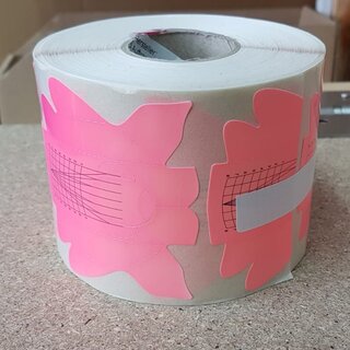 500 Modellier Schablonen - Pink Butterfly / B-WARE