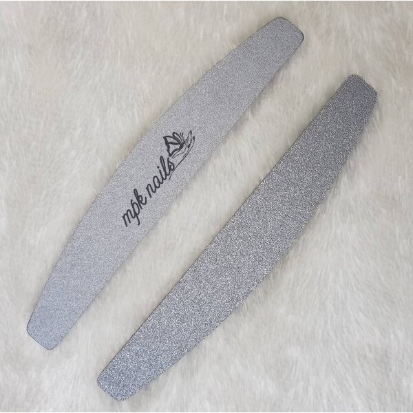 MPK Nails® 25x Halbmond Logo-Feile Silverstar Imperial