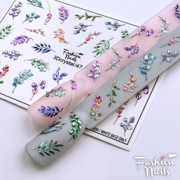 Fashion Nails Nail Wraps 3DC 47