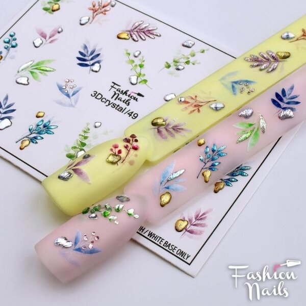 Fashion Nails Nail Wraps 3DC 49