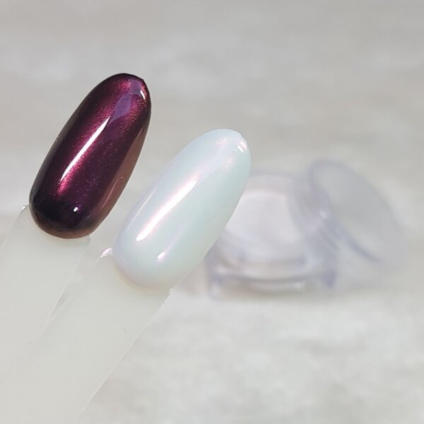 MPK Nails® Chrome Pigment Pinky White