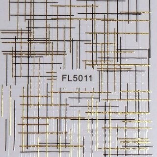 Nail Sticker gold - FL 5011