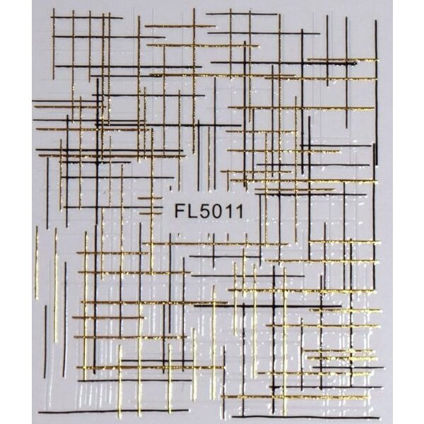 MPK Nails® Nail Sticker gold - FL 5011
