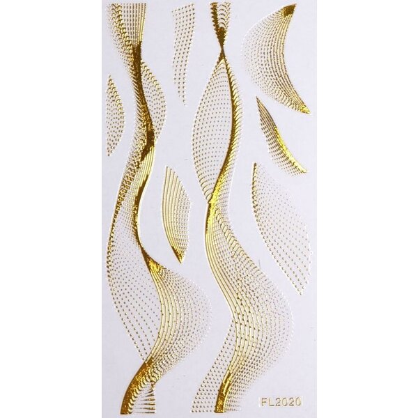 MPK Nails® Nail Sticker gold - FL 2020