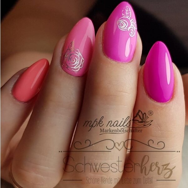 MPK Nails® Foliengel klar 15ml Pinselflasche