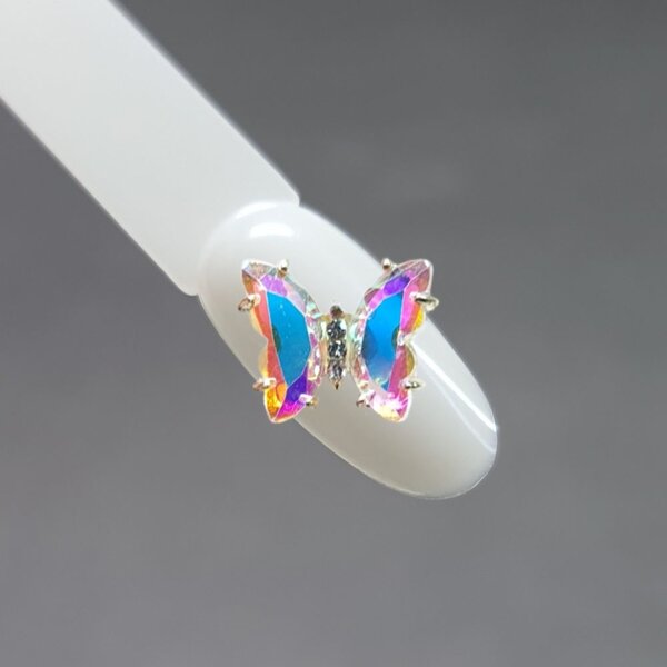 MPK Nails® 1x Nail Art Overlay Schmetterling Rainbow