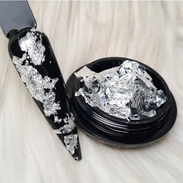 MPK Nails® Nail Art Folie  silver