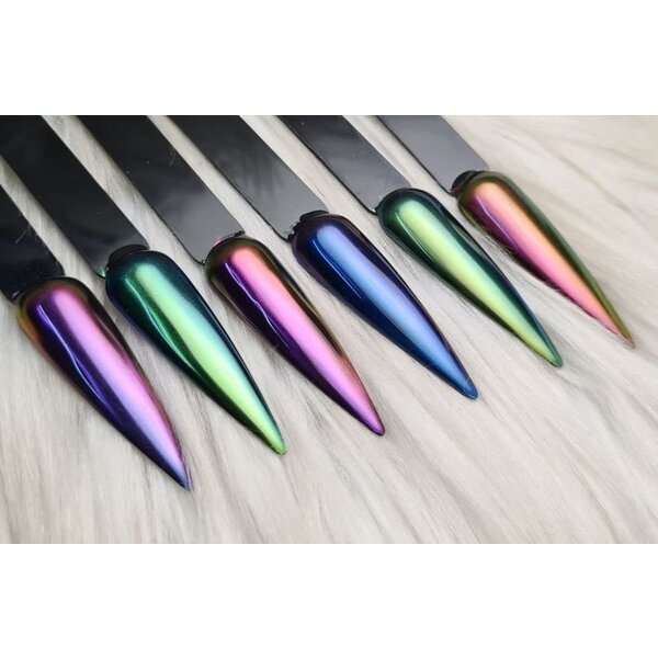 MPK Nails® 1x Finest Chrome Pigment mit Farbwechsel - ZUFALL
