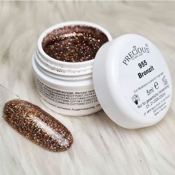Precious Glittergel 955 Bronzit