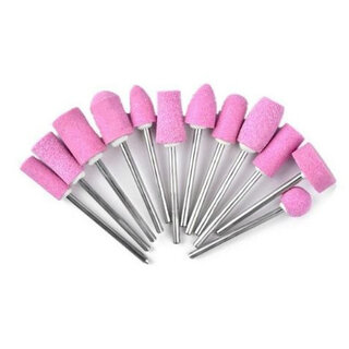 XL Premium Pediküre Steinbit Set 12 Stk.